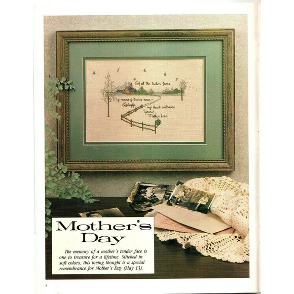 Leisure Arts Celebrations to Cross Stitch and Craft Magazine Summer 1990 - Picture 3 of 7